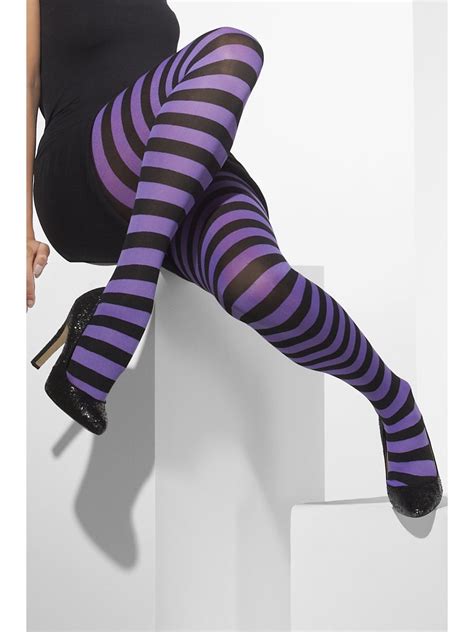 Witchy striped tights